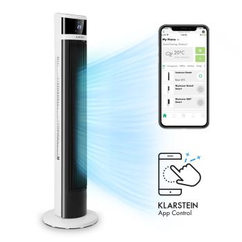 Klarstein Icetower Smart, stĺpový ventilátor, 45 wattov, ovládanie cez aplikáciu