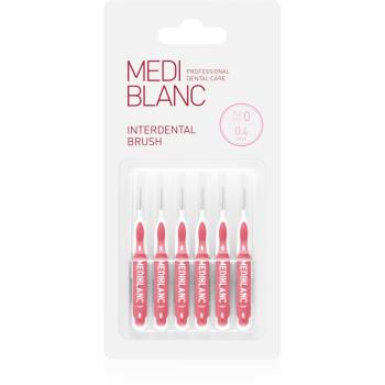 MEDIBLANC Interdental Pick-brush medzizubná kefka 6 ks 0,4 mm Pink 6 ks