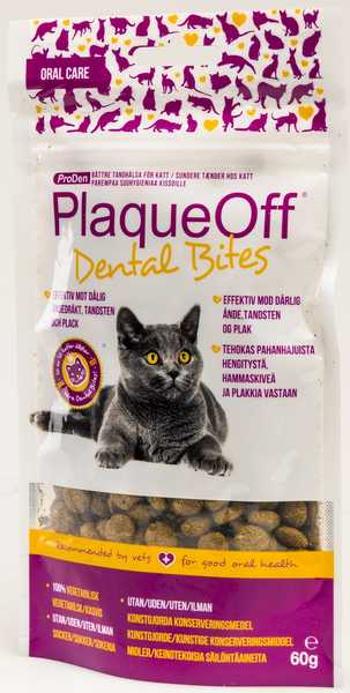 Plaqueoff Dental Bites Cat 60g