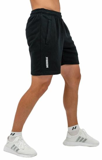 Nebbia Athletic Sweatshorts Maximum Black XL Fitness nohavice