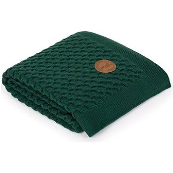 CEBA deka pletená v darčekovom balení vlny Emerald, 90 × 90 cm (5907672332208)