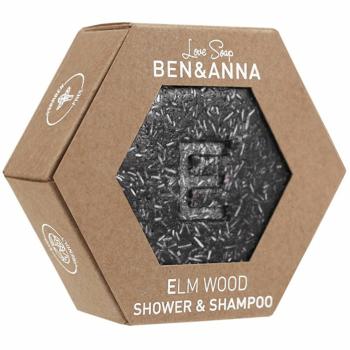 BEN & ANNA Tuhý šampón a mydlo Love Soap Elm Wood and Spice 60 g