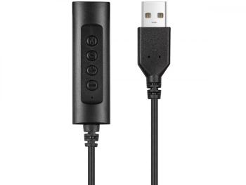 SANDBERG HEADSET USB CONTROLLER, ADAPTER 3,5MM JACK NA USB 1,5M