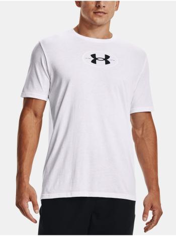 Tričká s krátkym rukávom pre mužov Under Armour - biela