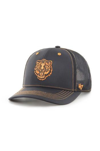 Šiltovka 47 brand MLB Detroit Tigers čierna farba, s nášivkou, B-XRAYD09BBP-BK