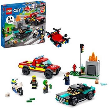 LEGO® City 60319 Hasiči a policajná naháňačka (5702017161037)