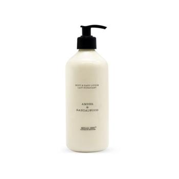 Cereria Mollá Mlieko na ruky a telo Amber & Sandalwood (Body & Hand Lotion) 500 ml