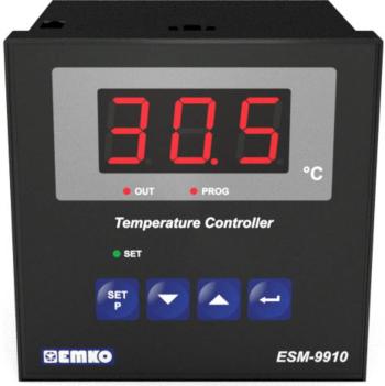 Emko ESM-9910.5.10.0.1/01.00/2.0.0.0 2-bodový regulátor termostat K 0 do 999 °C relé 7 A (d x š x v) 96 x 96 x 96 mm