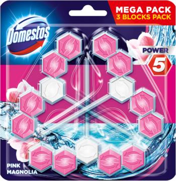 DOMESTOS Power 5 Pink Magnolia 3 x 55 g