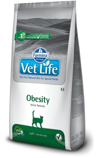 Farmina Vet Life cat obesity granule pre mačky 2kg
