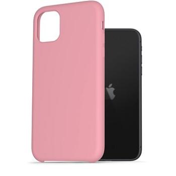 AlzaGuard Premium Liquid Silicone iPhone 11 ružové (AGD-PCS0004P)