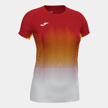 ELITE VII T-SHIRT RED-WHITE-YELLOW S/S 2XS