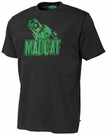 MADCAT Tričko Clonk Teaser Dark Grey Melange Dark Grey Melange 2XL