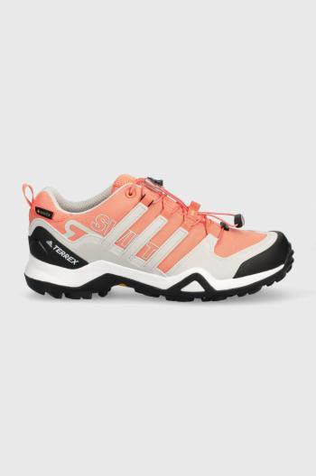 Topánky adidas TERREX Swift R2 GTX dámske, oranžová farba