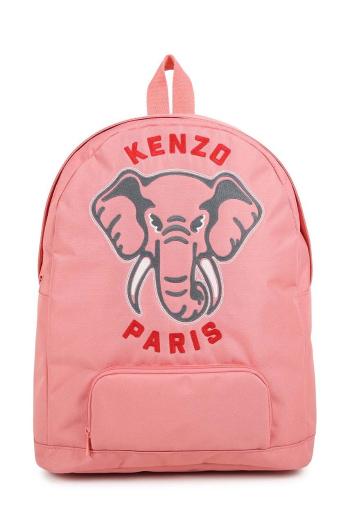 Detský ruksak Kenzo Kids ružová farba, veľký, s potlačou, K60603.G