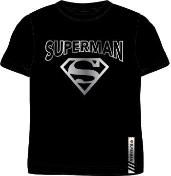 EPlus Pánske tričko - Superman sivé logo Veľkosť - dospelý: S