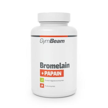 GymBeam Bromelain Papain 90 kapsúl