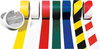 Rocol RS56005 RS56005 značiace páska EasyTape ™ čierna, žltá (d x š) 33 m x 50 mm 1 ks