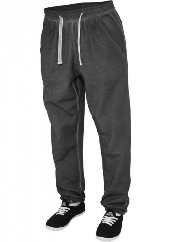 Urban Classics Ladies Spray Dye Sweatpant darkgrey - S