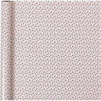 Baliaci papier | red white trumpe 70 cm x 4 m