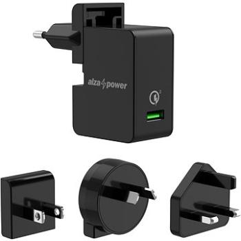 AlzaPower Travel Charger T200 čierna (APW-CCT200B)