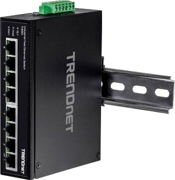 TrendNet TI-E80 priemyselný ethernetový switch