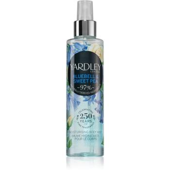 Yardley Bluebell & Sweetpea telová hmla pre ženy 200 ml