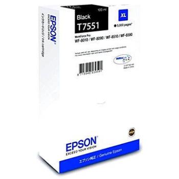 Epson T7551 XL čierna (C13T755140)