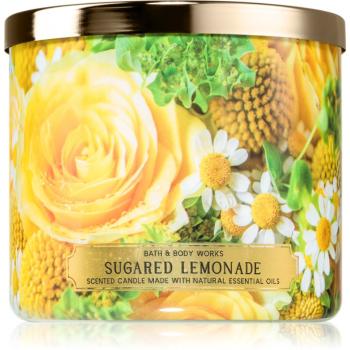 Bath & Body Works Sugared Lemonade vonná sviečka 411 g