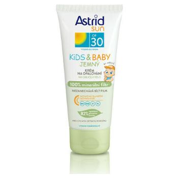 ASTRID Sun Jemný krém na opaľovanie pre deti OF 30 Kids & Baby 100% minerálny filter 100 ml