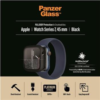 PanzerGlass Full Protection Apple Watch 7/8 45mm (čierny rámček) (3664)