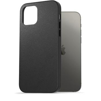 AlzaGuard Genuine Leather Case na iPhone 12/12 Pro čierny (AGD-GLC0010B)