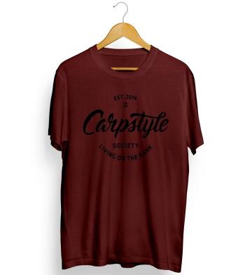 Carpstyle tričko t shirt 2018 burgundy-veľkosť l