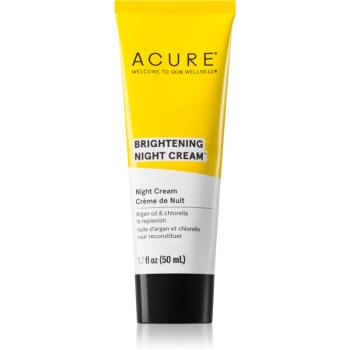 ACURE Brightening rozjasňujúci nočný krém 50 ml