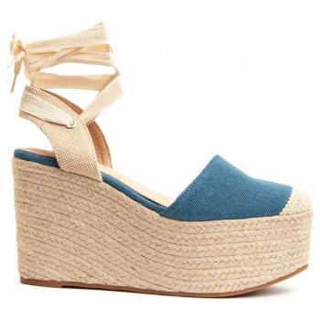 Leindia  90005  Espadrilky Modrá