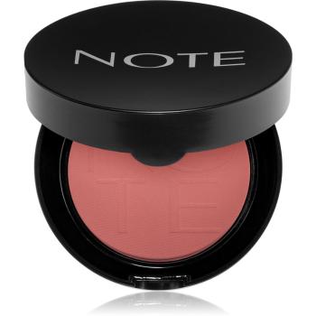 Note Cosmetique Luminous Silk Compact Blusher púdrová lícenka 06 Sandy Pink 5,5 ml