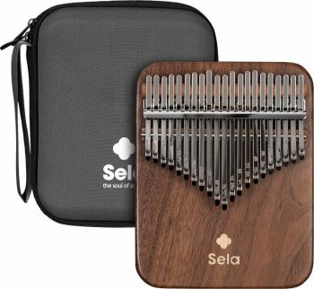 Sela 21 Black Walnut Solid Kalimba