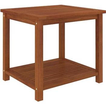 Odkladací stolík masívne akáciové drevo 45 x 45 x 45 cm (44128)