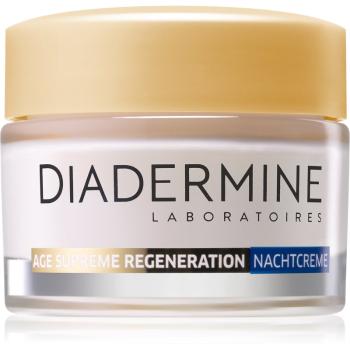 Diadermine Age Supreme Regeneration spevňujúci nočný krém s regeneračným účinkom pre zrelú pleť 50 ml