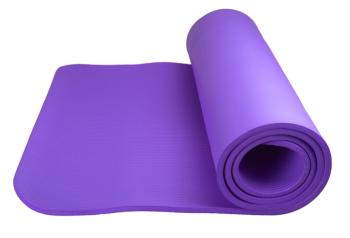 POWER SYSTEM Podložka na cvičenie - FITNESS YOGA MAT PLUS Purple