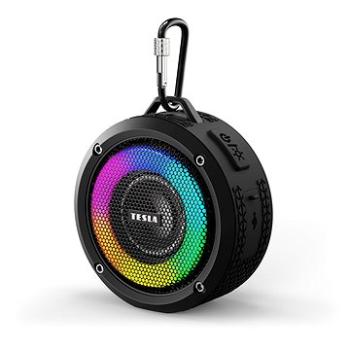 TESLA Sound BS60 Bezdrôtový Bluetooth reproduktor vodoodolný, čierny (8595689803216)