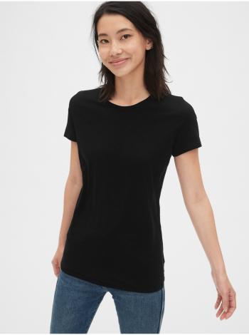 Čierne dámske tričko GAP Vintage