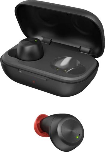 Hama Spirit Chop Bluetooth Hi-Fi štupľové slúchadlá do uší Headset, dotykové ovládanie, odolná voči vode čierna
