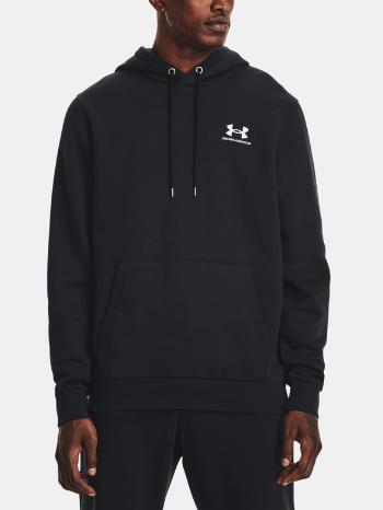 Under Armour UA Essential Fleece Hoodie Mikina Čierna