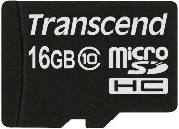 Transcend Premium pamäťová karta micro SDHC 16 GB Class 10