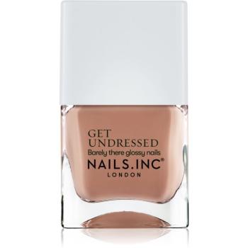 Nails Inc. Get Undressed ošetrujúci lak na nechty odtieň Better Naked 14 ml