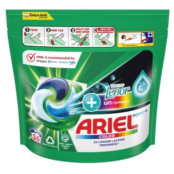 ARIEL +Touch Of Lenor Unstoppables All-in-1 PODS, Kapsuly na pranie 36 kusov
