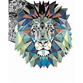 Maľovanie podľa čísel – Mozaikový lev (HRAmal00900nad)