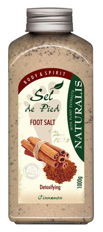 Naturalis soľ na nohy s vôňou škorice 1 kg