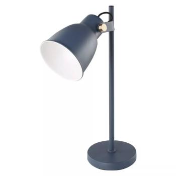 EMOS Modrá stolová lampa pre žiarovku E27 Z7621BL